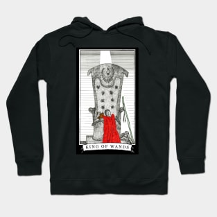 The King of Wands - The Tarot Restless Hoodie